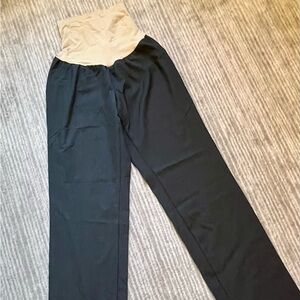 New grey maternity business casual pants